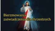 Zaświadczenie o bierzmowaniu, zaświadczenie dla chrzestnych 