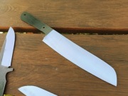 Klinga Nóż Kuchenny "Szefa Kuchni" Blank Bushcraft Nóż Ręcznie Robiony