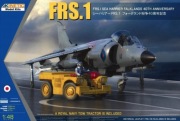 Kinetic 48138 FRS.1 Sea Harrier Falklands 40th Anniversary w/ Tow Tractor