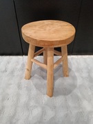Taboret krzesło drewniane
