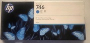 ORYGINALNY TUSZ 300ml HP 746 CYAN P2V80A