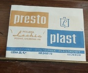 Kolekcjonerski -Plaster  PRL- PRESTO-PLAST-Pollena Lechia Poznań  1984r.