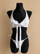 Biały strój bikini Musera S (238)