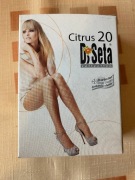 Rajstopy 20 den, 3, popiel, 7 par.