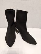 Botki damskie Slim skarpetowe 36