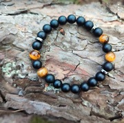 Męska bransoletka z Tygrysim okiem 