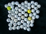 piłki golfowe mix 60 sztuk