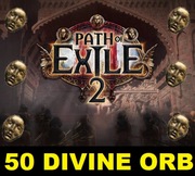 Path Of Exile 2 PoE2 - 50 DIVINE ORB 50 DIVINE ORBS ORBY l LEGIT 100%