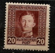 Austria B i H Cesarz Franz Karol I