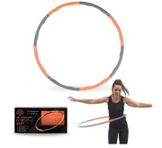 Hula Hoop Phoenix Fitness 96 cm | Składany | Pianka EVA | 8 Części