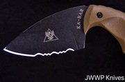Ka-Bar TDI 1477CB (Coyote brown, half serrated)