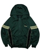 Rozpinana bluza z kapturem Adidas retro vintage boxy 90s 80s nike logo