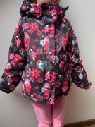 Decathlon kurtka zimowa 122–128 cm na zimę, ferie, śnieg, bardzo ciepła