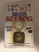Vintage Mosiężny Breloczek Na Klucze NBA Washington Wizards