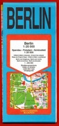 BERLIN mapa turystyczna 1:20 000