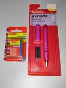Pióro Wieczne Herlitz Tornado Kolor Fuksjowy Nowe + Gratis