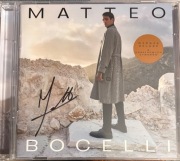 MATTEO BOCELLI AUTOGRAF Matteo wersja DELUXE CD folia Sanah,