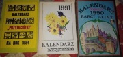 Kalendarz Przyjaciółki-1984,1991,babci Aliny 1990-zestaw