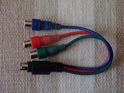 ADAPTER PRZEJŚCIÓWKA 7 Pin S-VIDEO SVIDEO NA TV AV