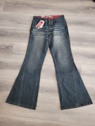 Jeansy damskie IML Dzwonki 31/32
