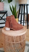 Botki skórzane kowbojki 39 Carmela ankle boot  