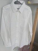 Koszula biała chłopięca 152/158