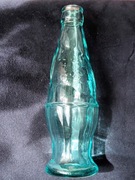 COLA-COLA, BUTELKA POLSKA, LATA 60-te, XX WIEK, POLSKA WERSJA COCA-COLI. 
