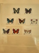 Rwanda 1979  Mi 974-81  motyle  idealna pozycja