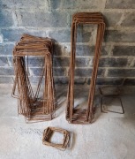 Stal zbrojeniowa -strzemiona - DUŻO 