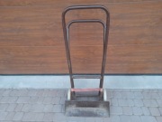 Wózek transportowy metalowy mocny pełne koła 125x56x35