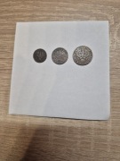 MONETY II RP 3 szt - 1 gr 1936 - 2 gr 1937 - 5 gr 1936