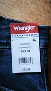 Nowe spodnie Wrangler Five Star Premium Straight Fit 34x30