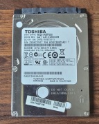 Toshiba 500gb 2,5 cala