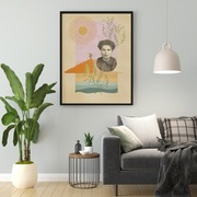 Vintage Kolaż - wydruk