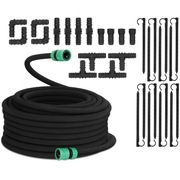 Wąż linia kroplująca do nawadniania - Hillvert 30m z akcesoriami