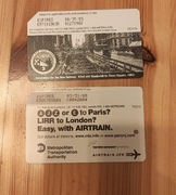 zużyte karty MetroCard, USA, New York, 2005, Metro Card