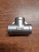 Trójnik 3/8" stal nierdzewna