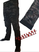 Spodnie męskie OCIEPLANE ! Moro/Jasne 34-38