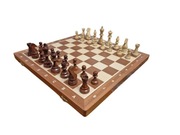 Unikalne Drewniane Szachy Turniejowe 