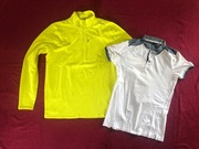 bluza trekkingowa VIKING turystyczna męska r.XL żółta + T-shirt