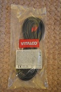Kabel 2x Duży Jack 6,3mm mono Wtyki VITALCO 3m