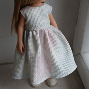 Ubranko lalki Paola Reina - piękna Sukienka z lurexem 