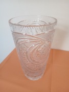 Piękny kryształowy puchar wazon flakon 