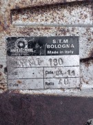 Przekładnia ślimakowa STM Bologna WMI 130 | i=40 | Made in Italy