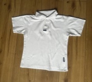 Biała polówka, koszulka Polo, Joand 122-128 (6-8 lat)