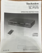 INSTRUKCJA OBSŁUGI TECHNICS SL-P370 