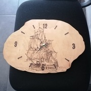 Zegary ręcznie wypalane z mechanizmem bateryjnym