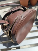 Torebka brązowa mała usztywniona