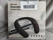 Głośnik na szyję bezprzewodowy Bluetooth dźwięk 3D wodoodporny mikrofon