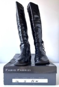 Buty Kozaki Damskie Fabio Fabrizi rozm.39 czarne